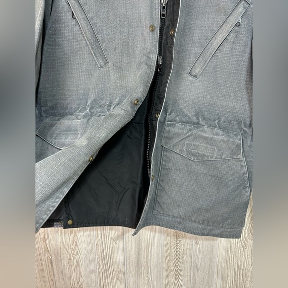 Vintage Cub Schaefer Schaefer Outfitters Original Drifter Coat Grey Black SZ 42 - Picture 14 of 16